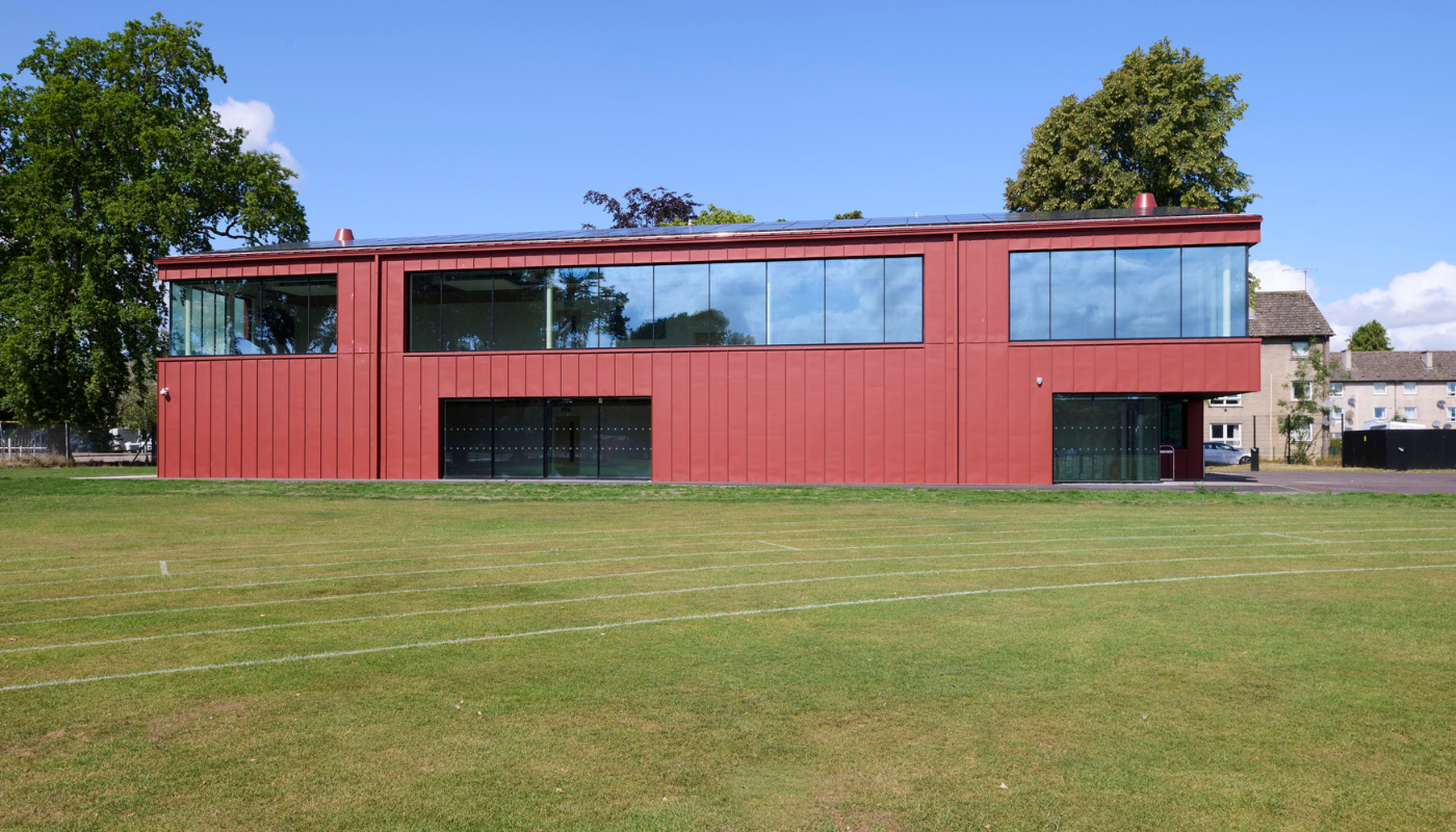 Bught Stadium Glazing